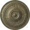 Ekena Millwork Small Classic Ceiling Medallion (Fits Canopies up to 10"), 40 1/4"OD x 3 1/8"P, Witch Hazel Crackle CM40CLWHC - alternate 1